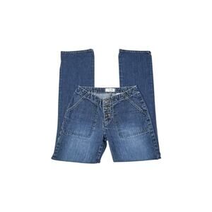 Jordache Y2K Low-Rise Flare Jeans - Size 3/4